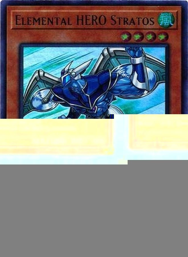 Yu-Gi-Oh! Elemental Hero Stratos BLHR-EN061 - 1st Edition