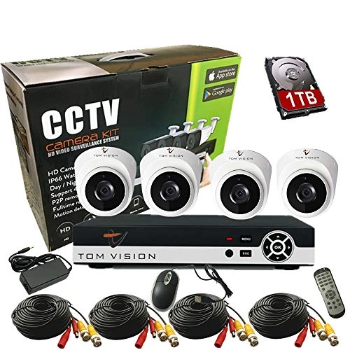 4CH DVR + Bullet Camera - 8pcs 1080P/2.0MP