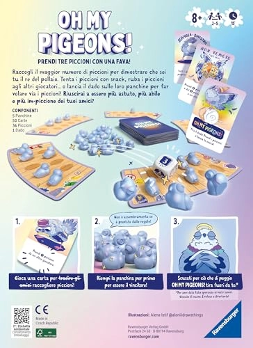 Oh My Pigeons! - Card Game (Italian)
