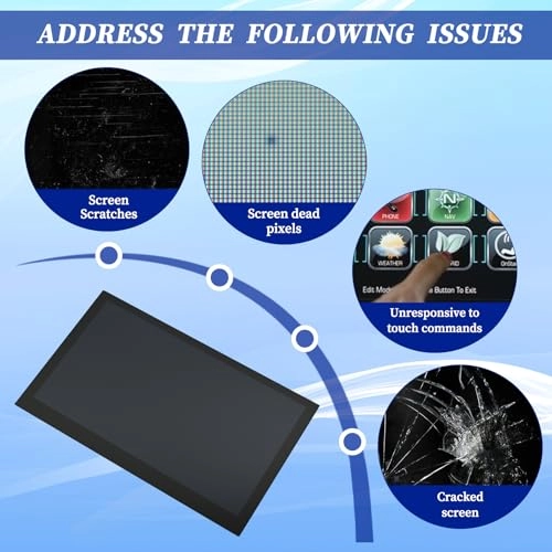 LCD Touch Screen - 8 Inches