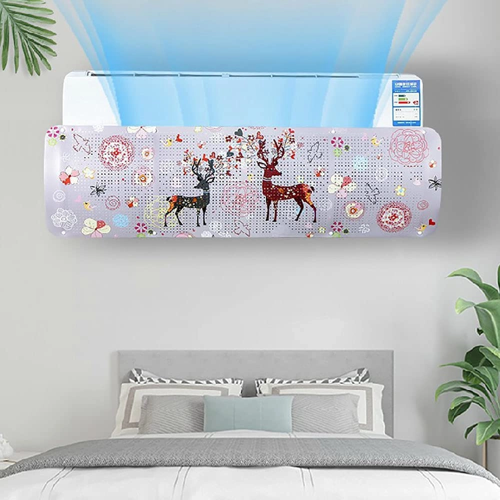 Air Conditioner Deflector - 90cm Flower Adjustable