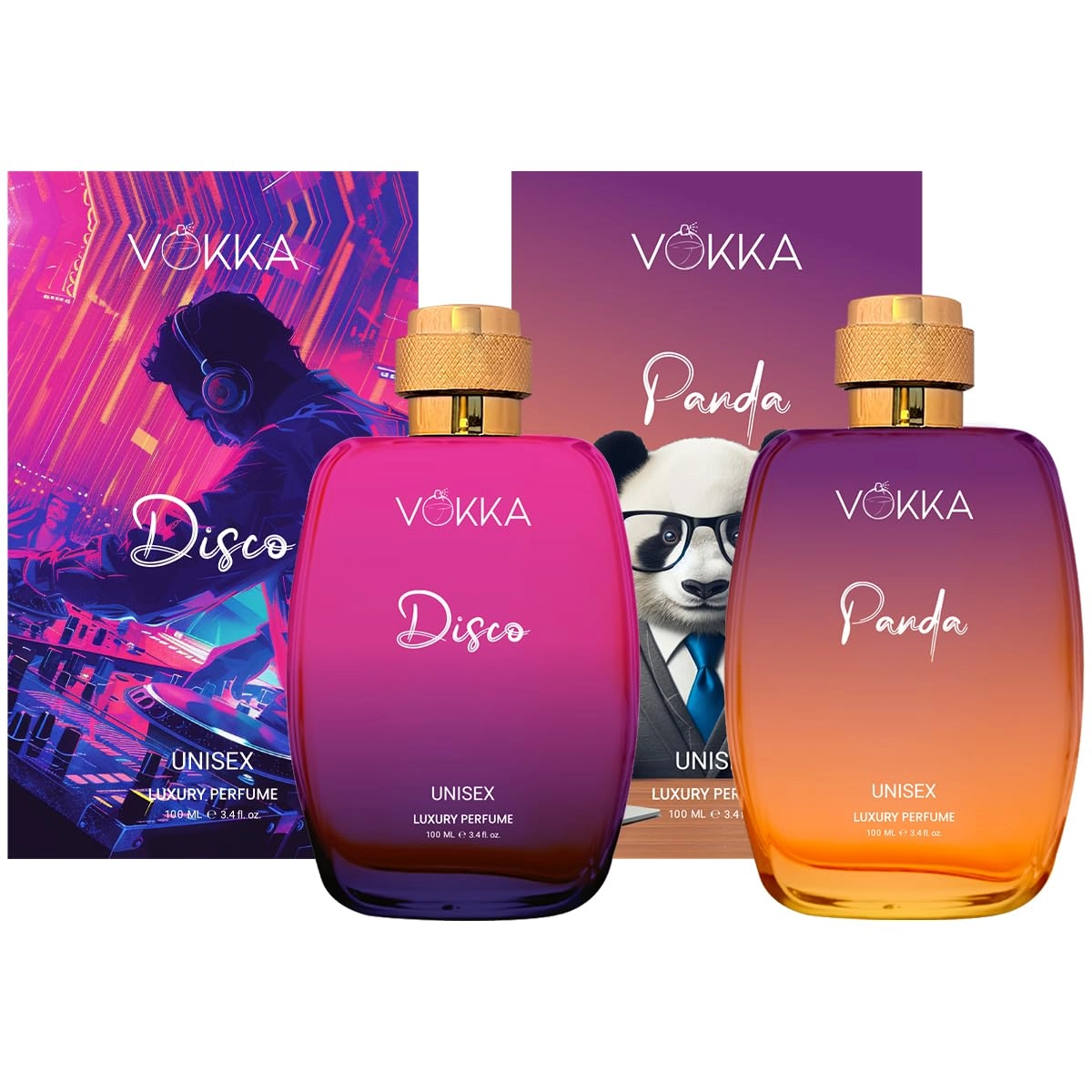Divinely Fragrance Pvt Ltd. Disco - 100ml + Panda - 100ml