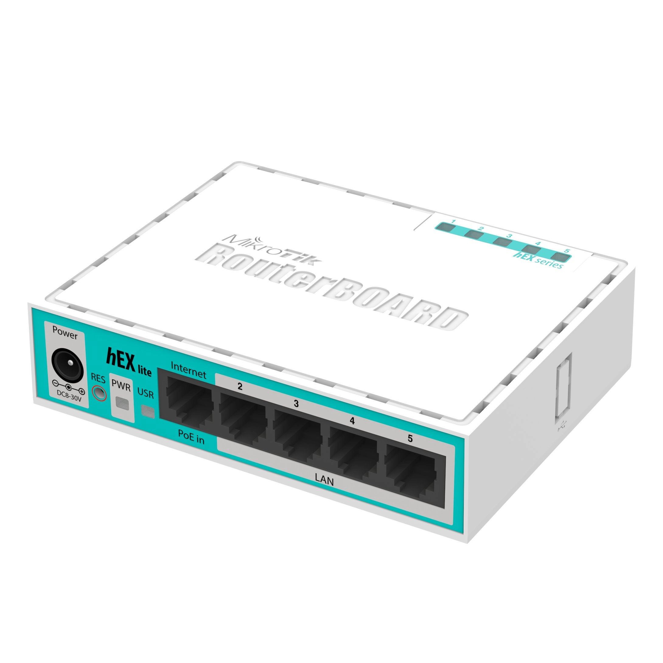 Mikrotik hEX lite RB750r2 - White Ethernet