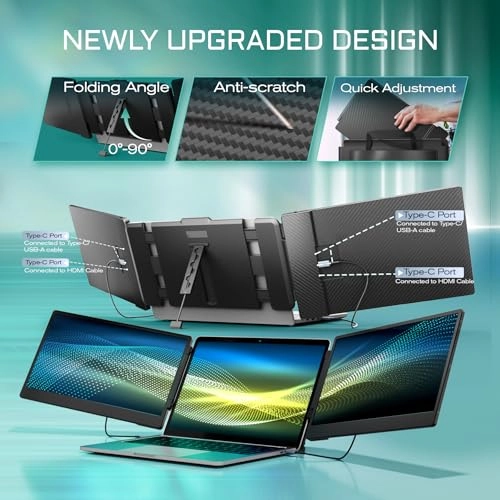 Portable Monitor - B0CD7HS1KM 14 Inches 1920 x 1080 Pixels