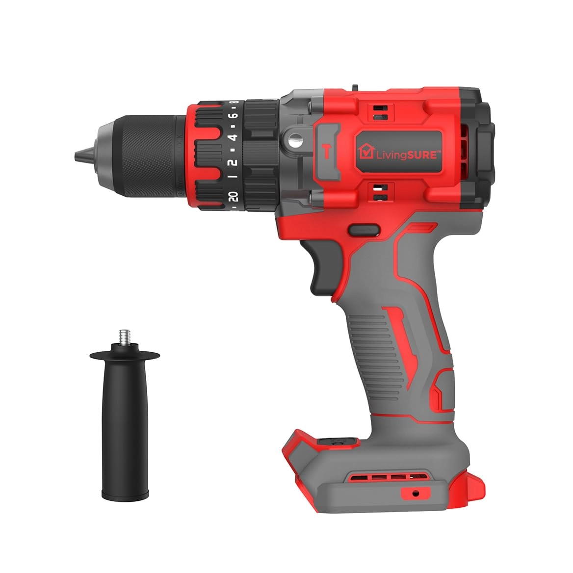 LivingSURE 13mm Extreme Cordless Drill - 20 Volts Brushless