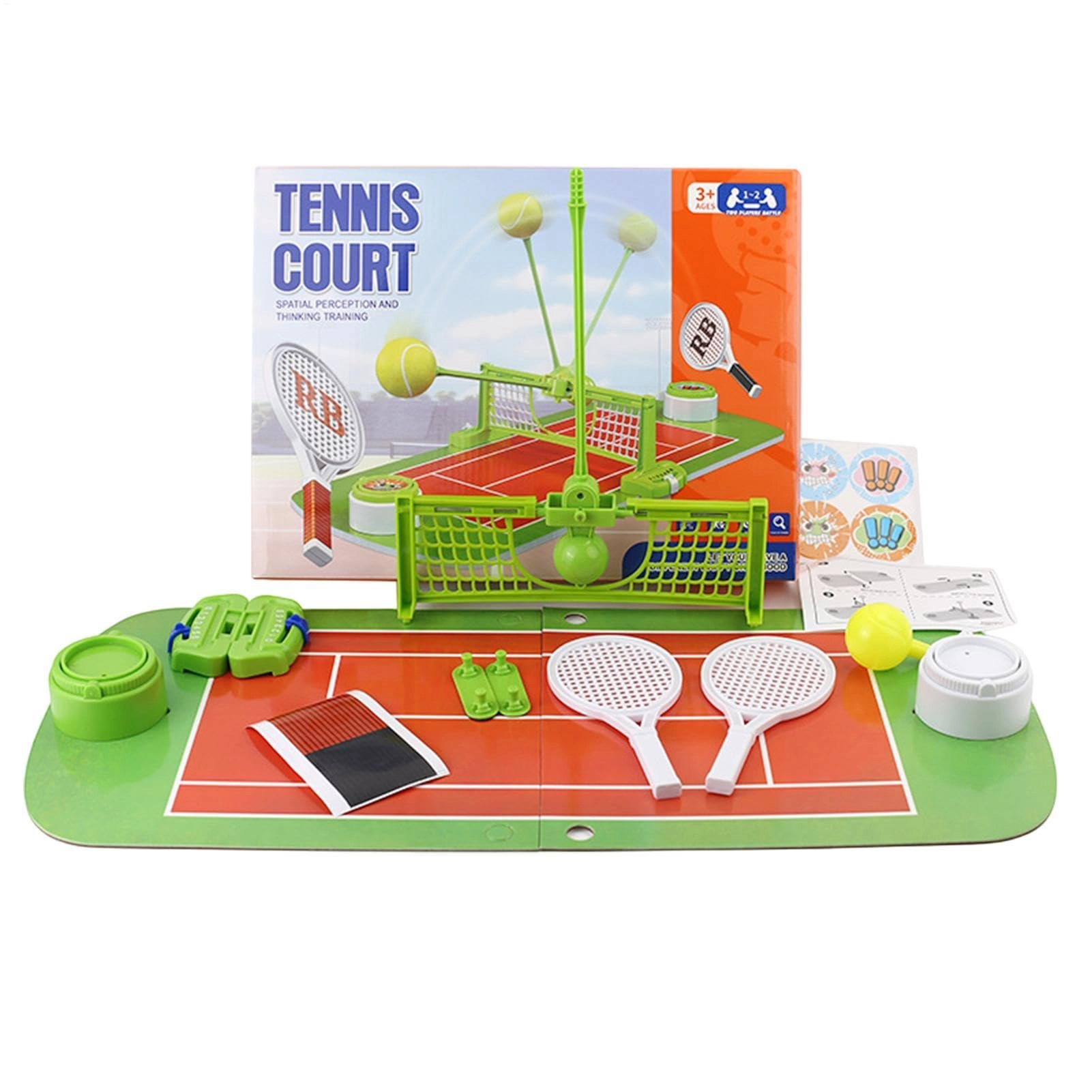 Generisch Tennis Board Game - Two Players Indoor Portable