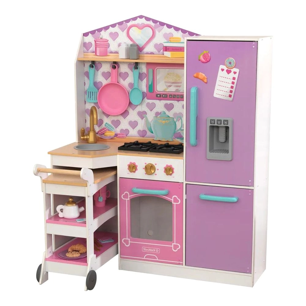 KidKraft Sweet Snack Time Cart & Play Kitchen (KK20061)