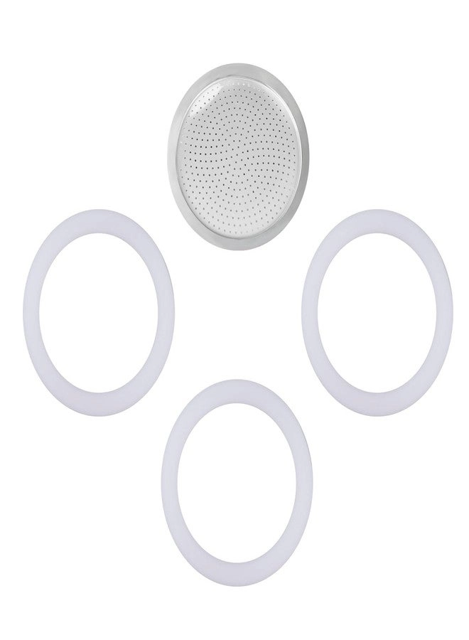 wedrink Filter - Stainless Steel + Silicone Gasket Seals - 3 Silicone Seals