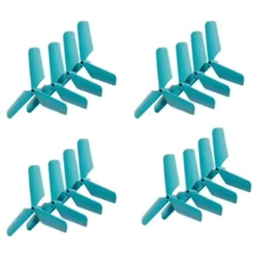 3D Propeller - 8x4.4 4PCS Clear Blue