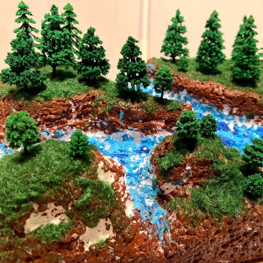 Mixed Miniature Trees - 30.0 Count 1:24 Scale