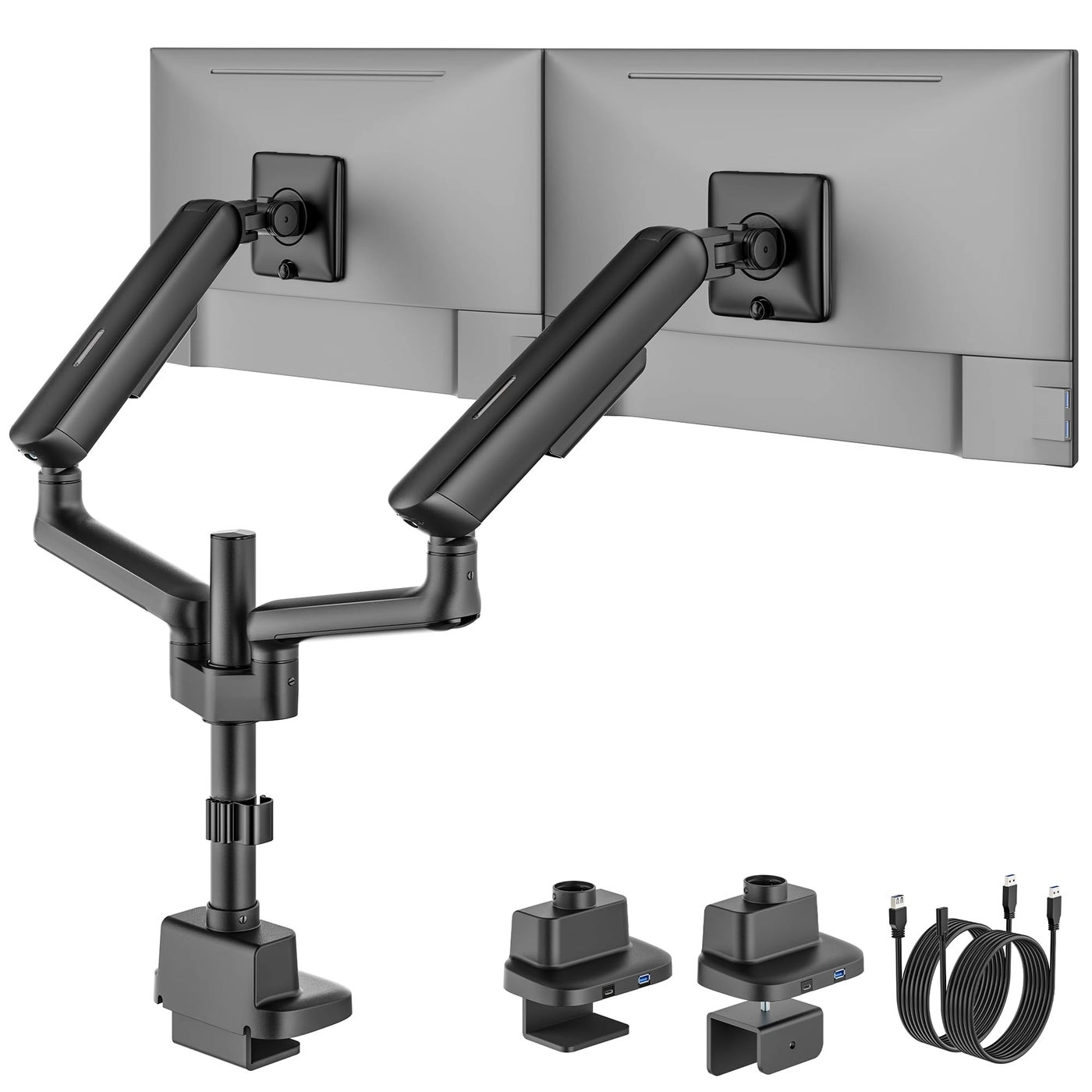 Montek Dual Tall Monitor Arm - Dual 17-35" VESA 75/100mm