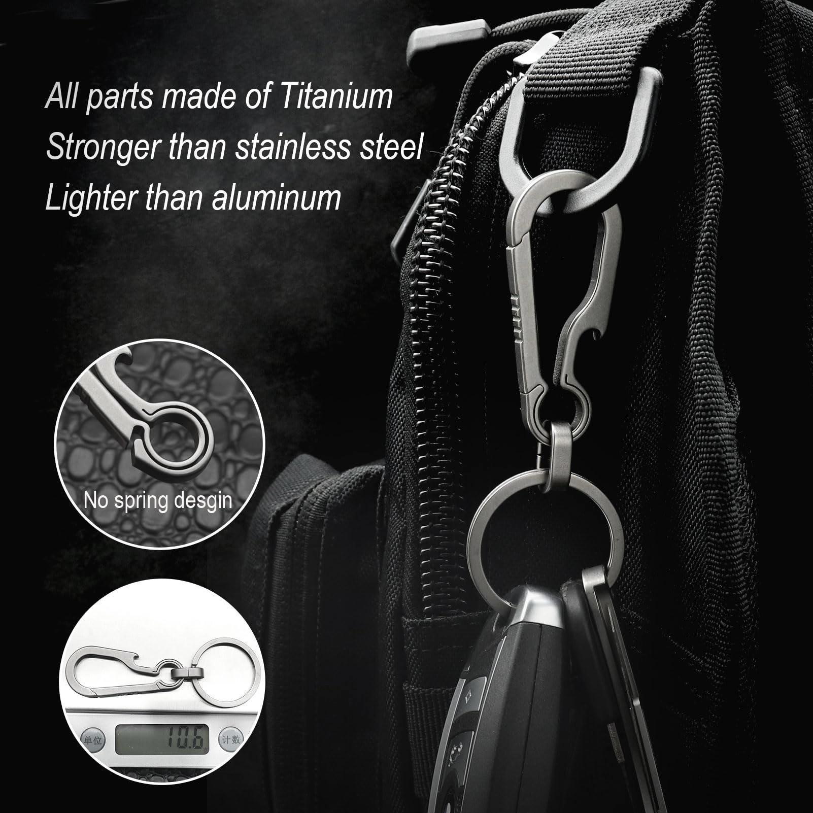 Carabiner Keychain - Space