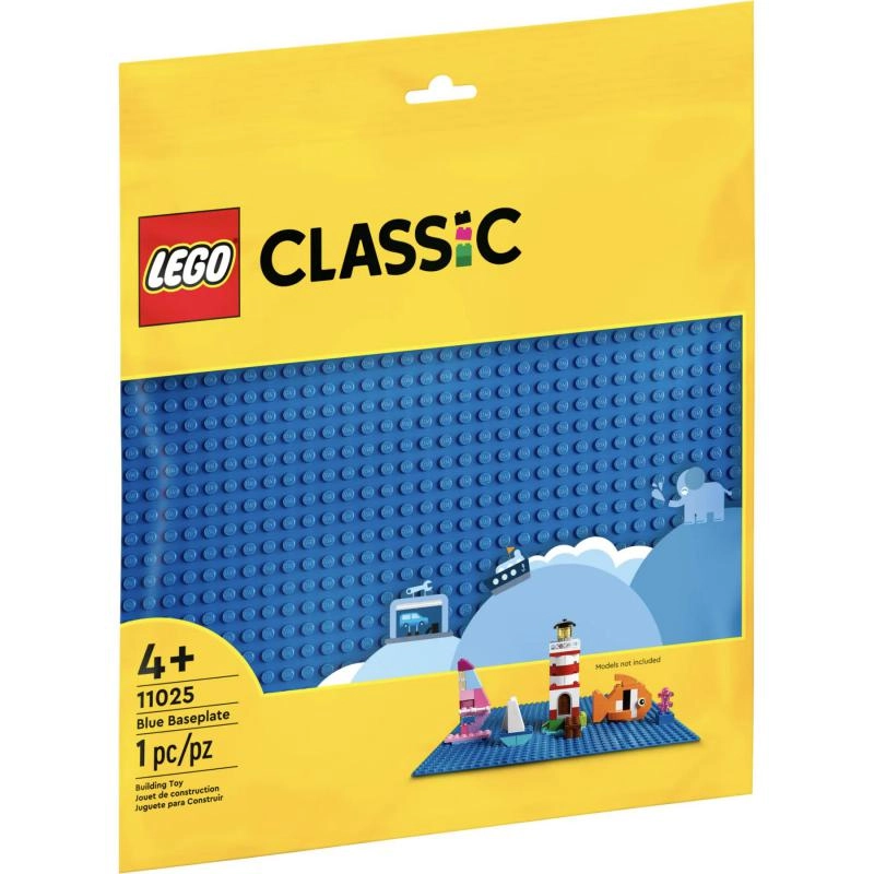 Classic Blue Baseplate (11025) - 32x32-stud