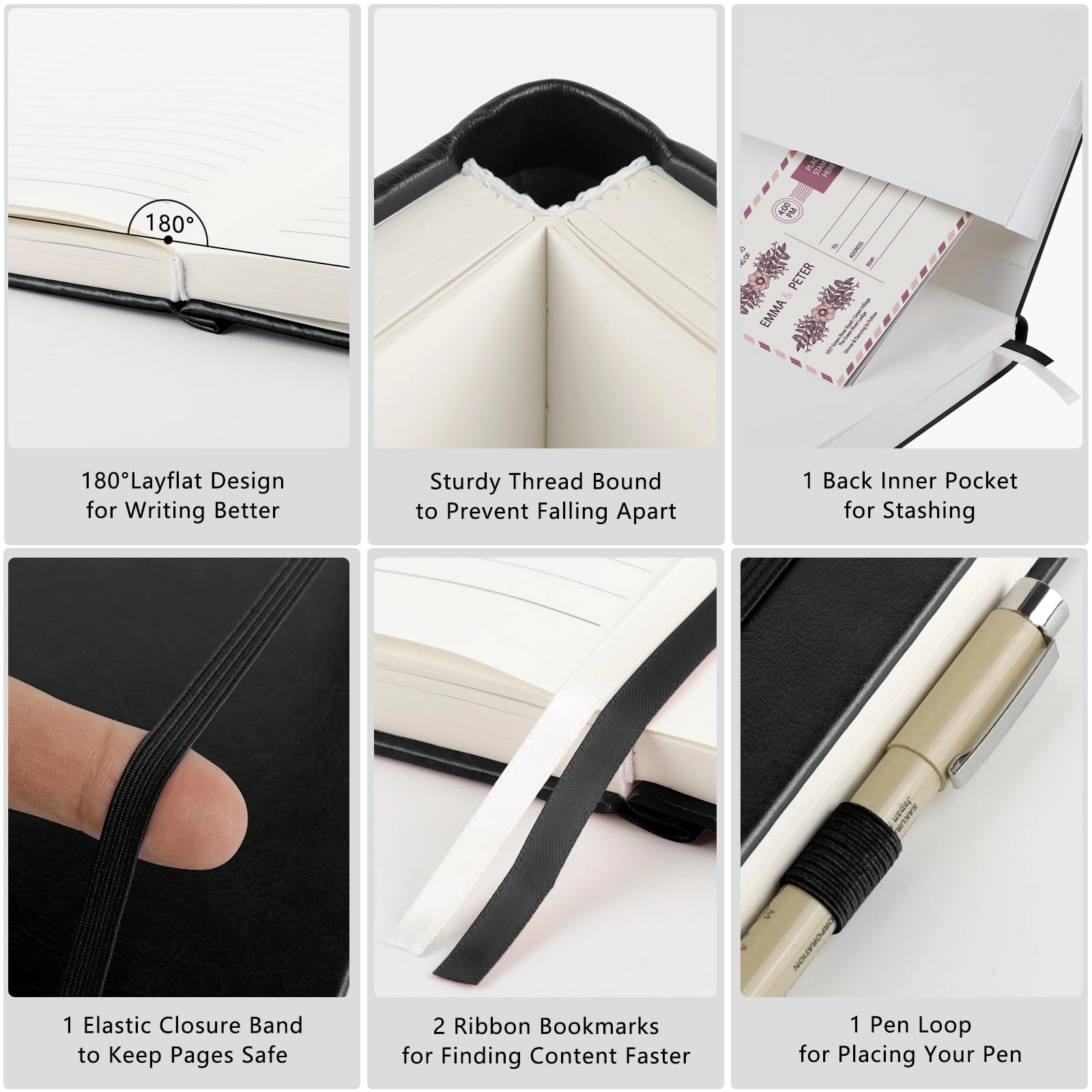 Notebook B5 Hardcover - Lined 320 Pages