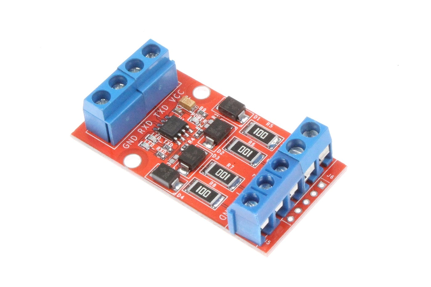 RS422 to TTL UART MCU Serial Port Signal Mutual Conversion Module