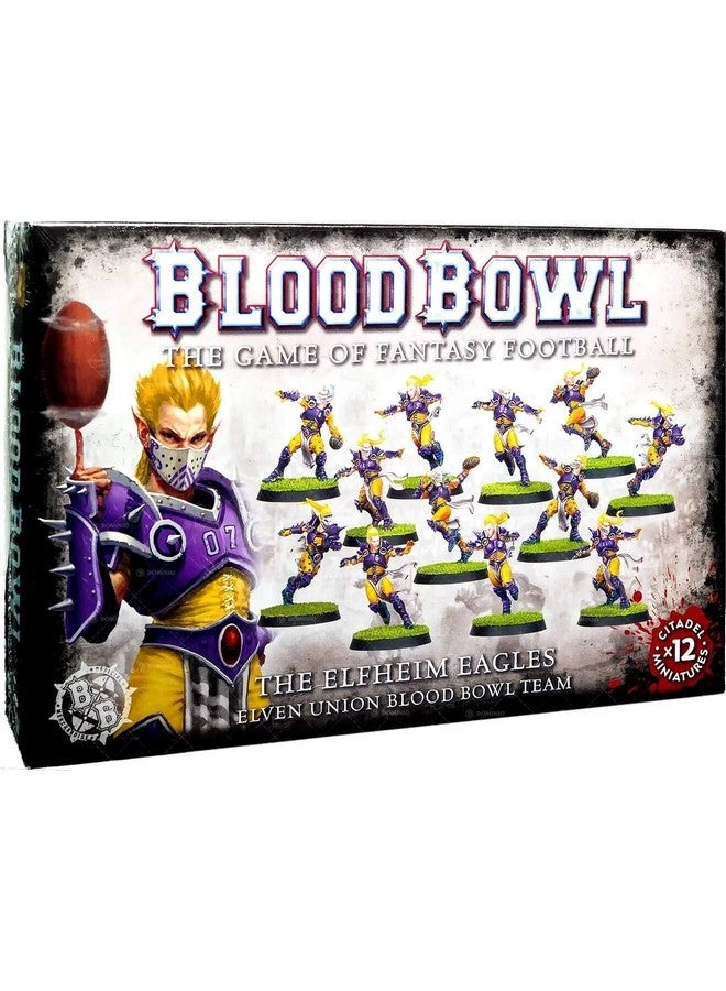 Games Workshop The Elfheim Eagles Blood Bowl Team Miniature, Grau