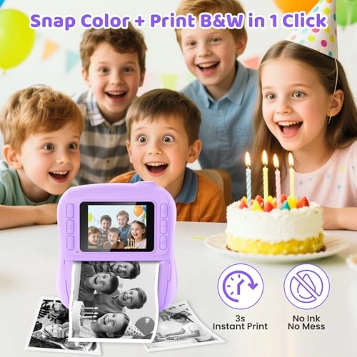 Children's Camera - Instant Print 1080P 32GB