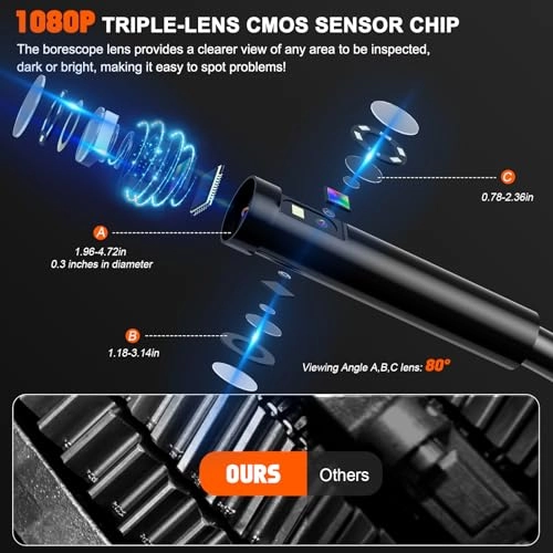 Endoscope Inspection Camera - 15m/50ft