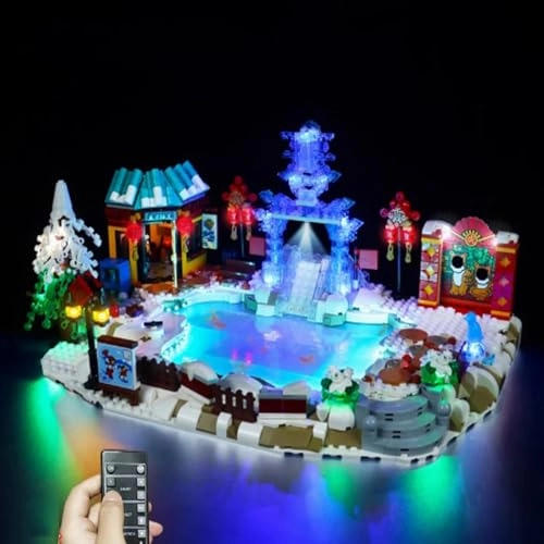 LED Light kit for LEGO New Year on Ice 80109