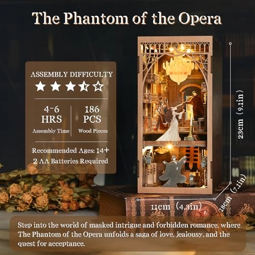 Book Nook Kit - Phantom of The Opera