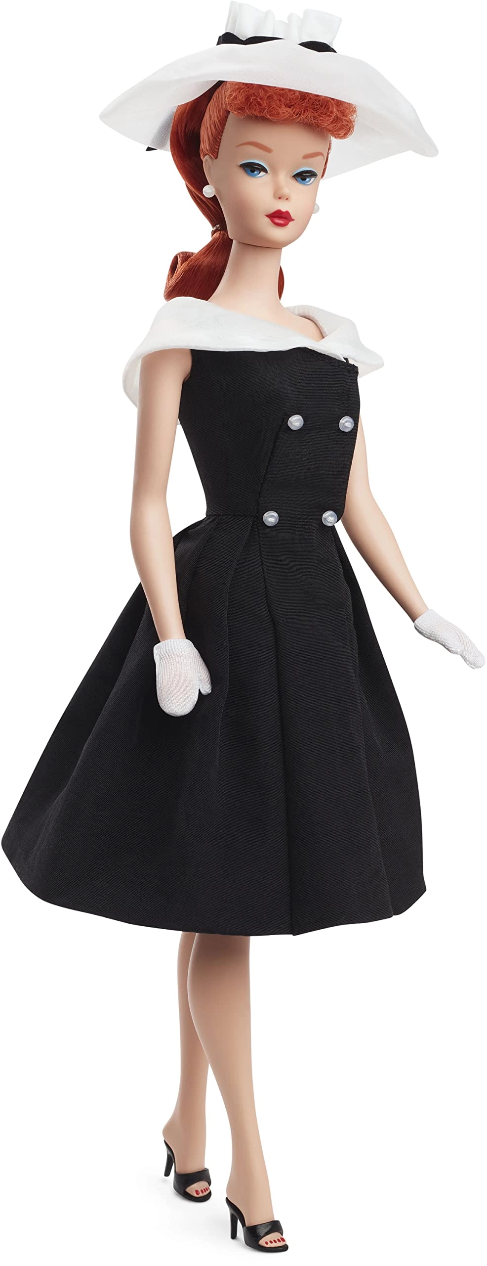 Barbie Signature 1962 After 5 Silkstone - Black and White Doll Ages 12+