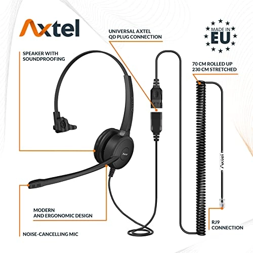 Prime HD Wired Headset + AXC-02