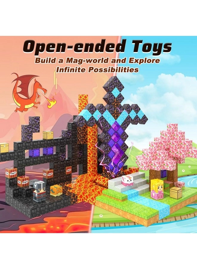 Build Mine Magnet World Magic Portal Set - Minecraft