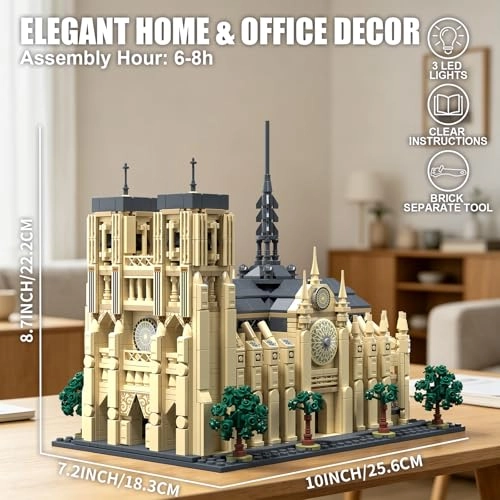 Notre Dame de Paris - Notre Dame Cathedral 1757 pcs