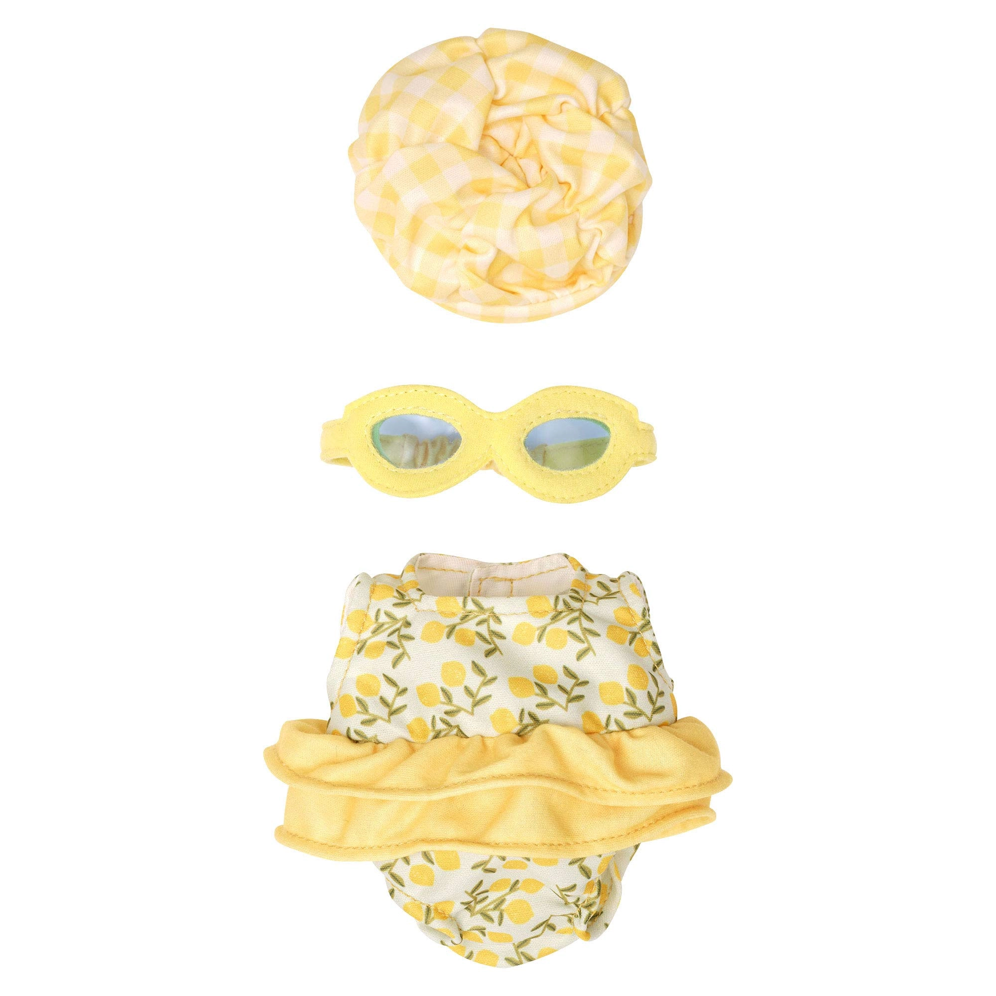 Manhattan Toy Wee Stella Fun in The Sun Baby Swimming Outfit - 3 Piece 30.48cm Multicolour