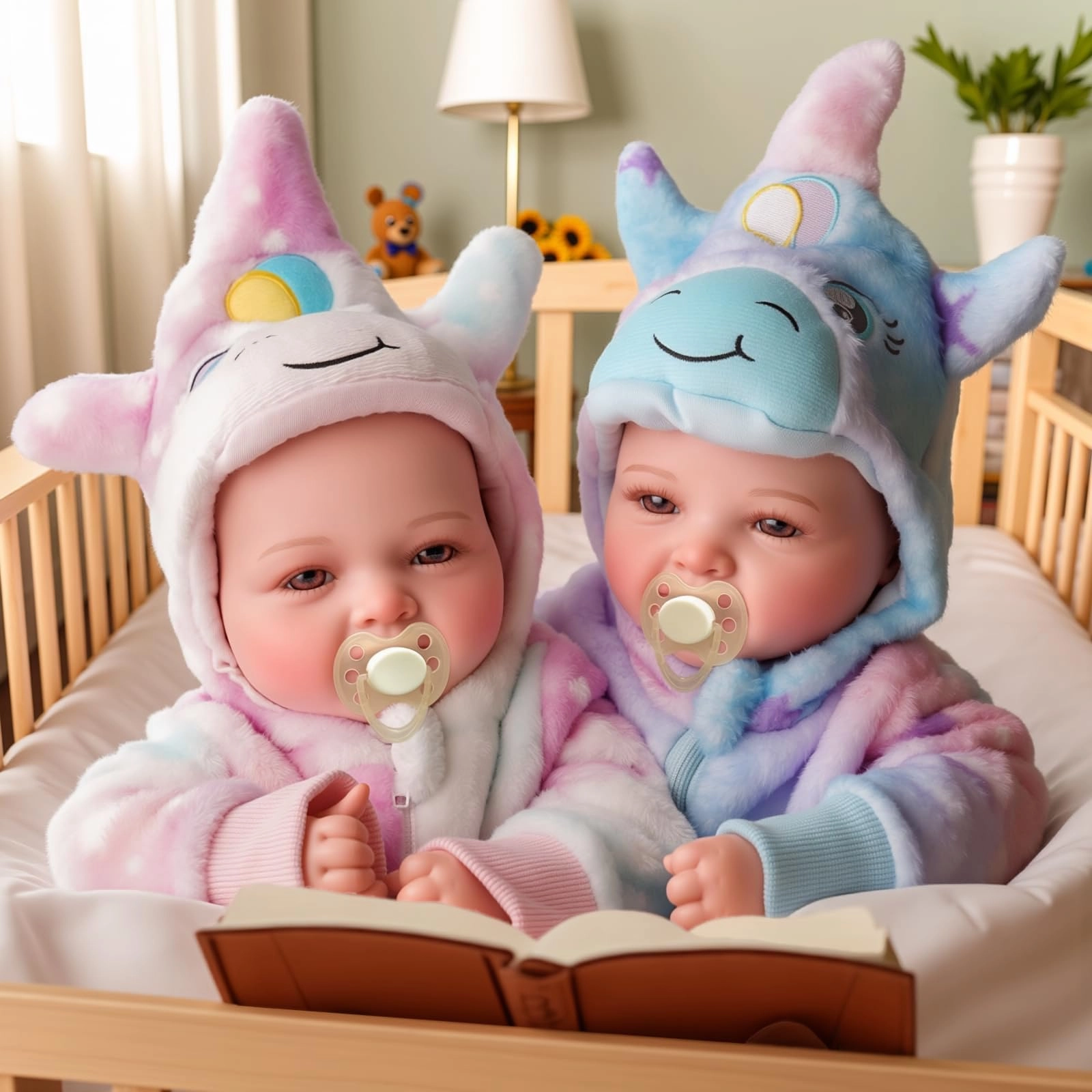 Reborn Baby Doll - 17 inch Soft Body Twins Ages 3+