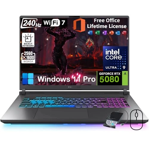 G18 ROG Strix G815LW-G18.U95080 - 18'' Core Ultra 9 275HX 32GB DDR5 2TB PCIe 4.0 SSD