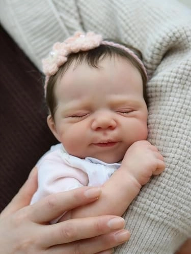 Loulou Reborn Baby Doll - 20 inch Full Body Vinyl Girl Ages 3+