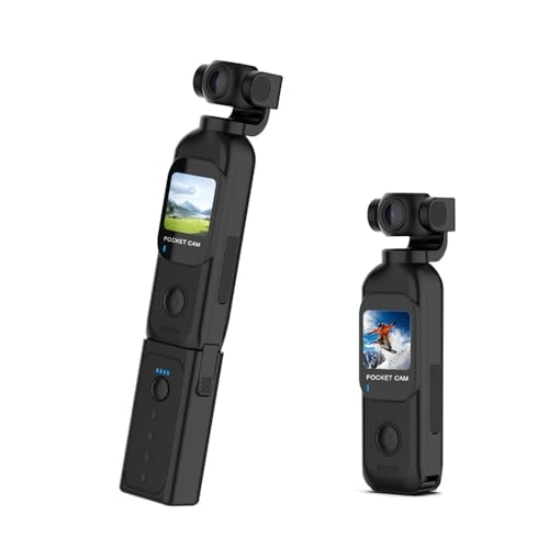 4K Vlogging Camera - 130° Rotating Lens