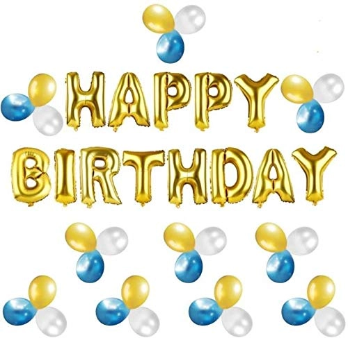 Happy Birthday Foil Balloon - 1 Set Birthday