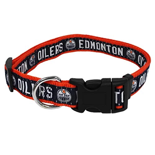 Edmonton Oilers Collar - Large Dog