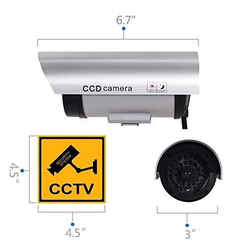 Fake Security Silver - Indoor and outdoor