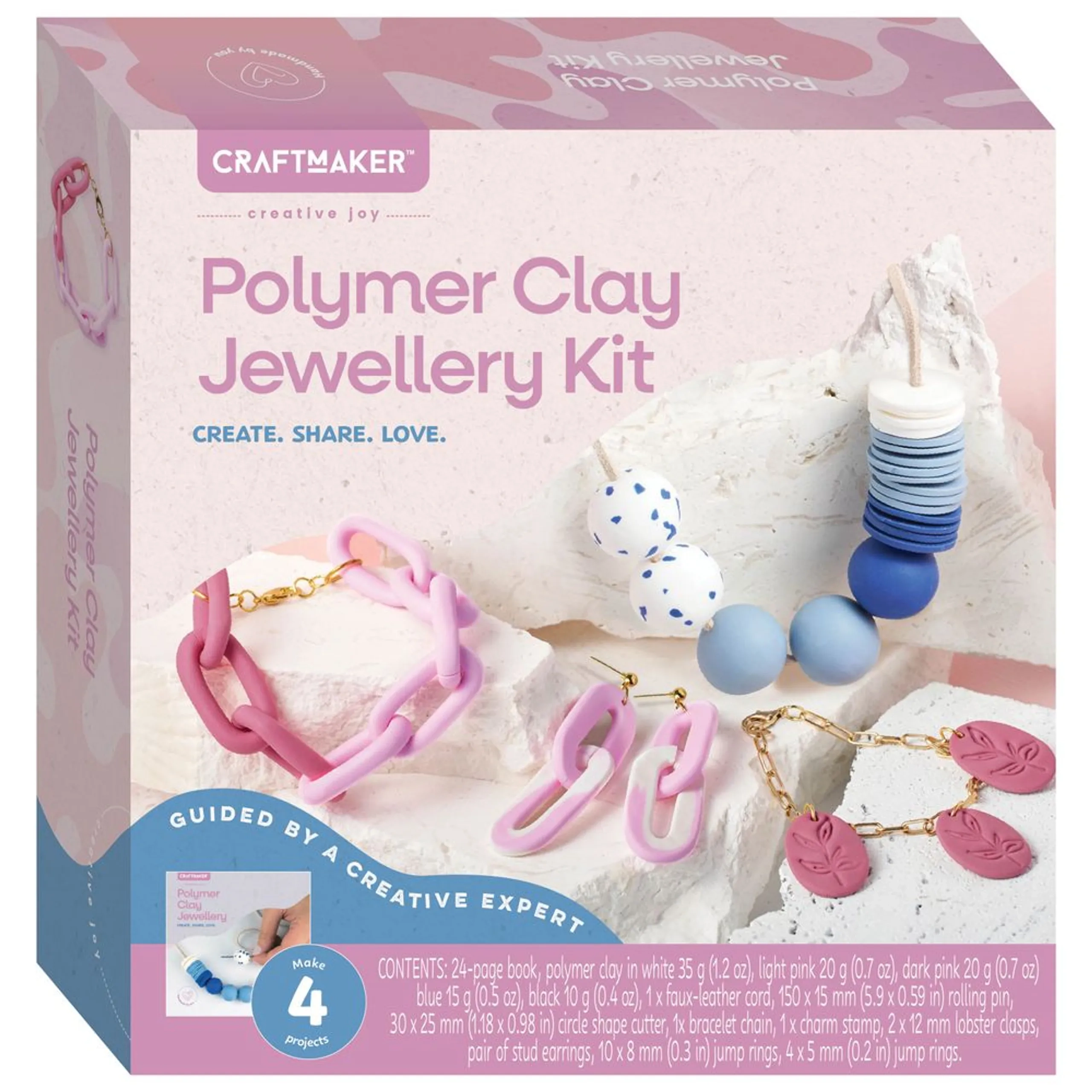 Hinkler Craftmaker Create Your Own Polymer Clay Jewellery