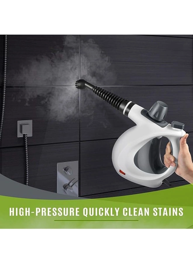 Handheld Pressurized Steam Cleaner - 900-1050W 220°F-230°F