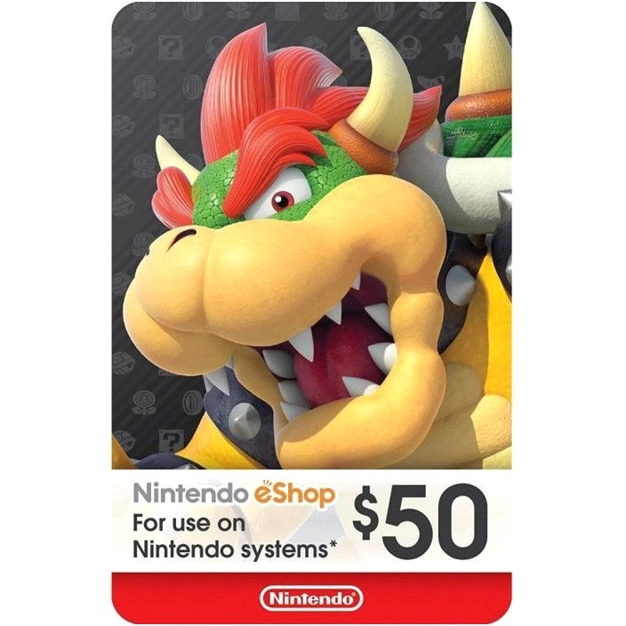 Nintendo eShop USD 50 Digital Code - Nintendo eShop (US)