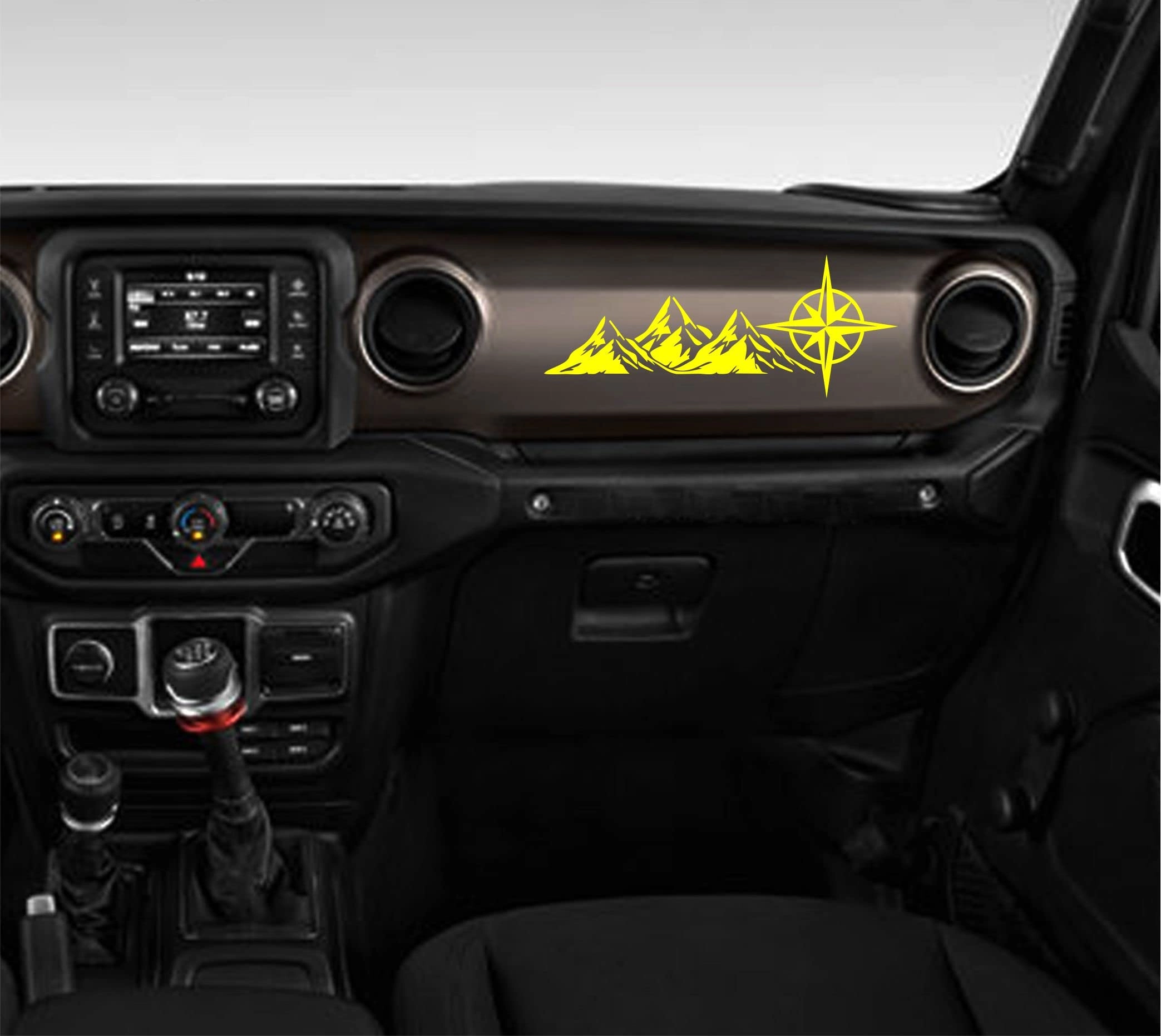 vvwv Car Dashboard Stickers