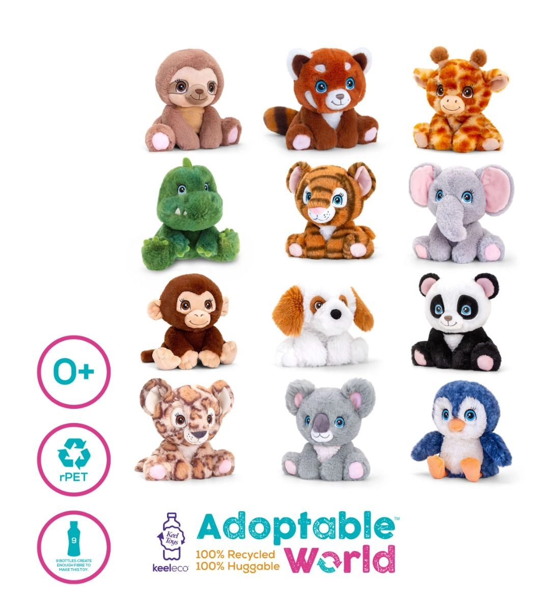 Keeleco Mini Adoptable World - 0 month & above 1 Pc