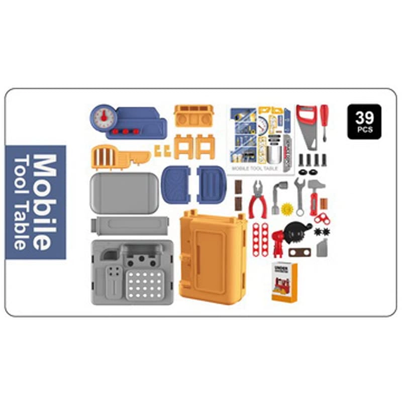 Kids Mobile Tool Table - 39Pcs (8022P)