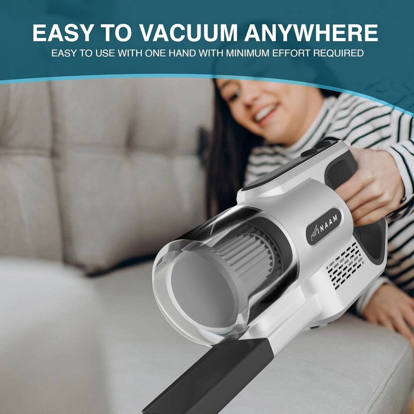 Dust Mite Cordless Vacuum - UV Light HEPA Filtration