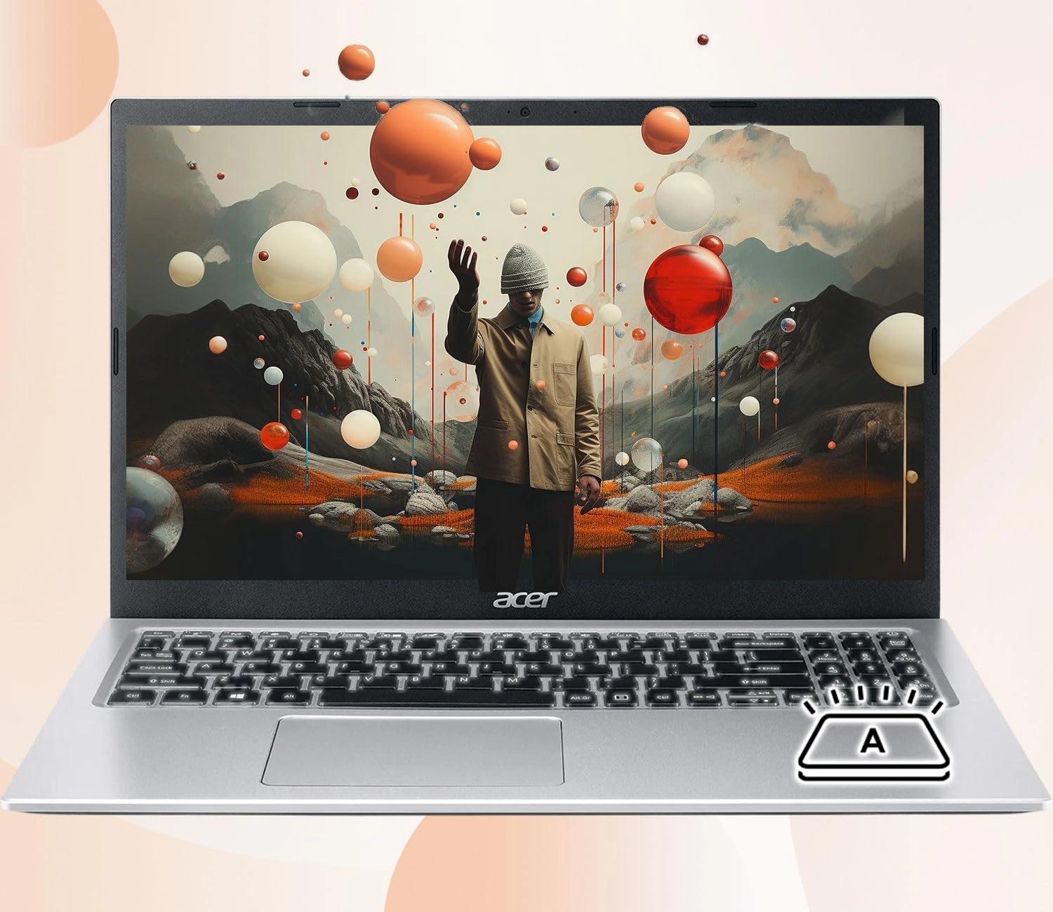 Aspire 3 - 15.6'' Ryzen 5 7430U 16GB DDR4 256GB SSD