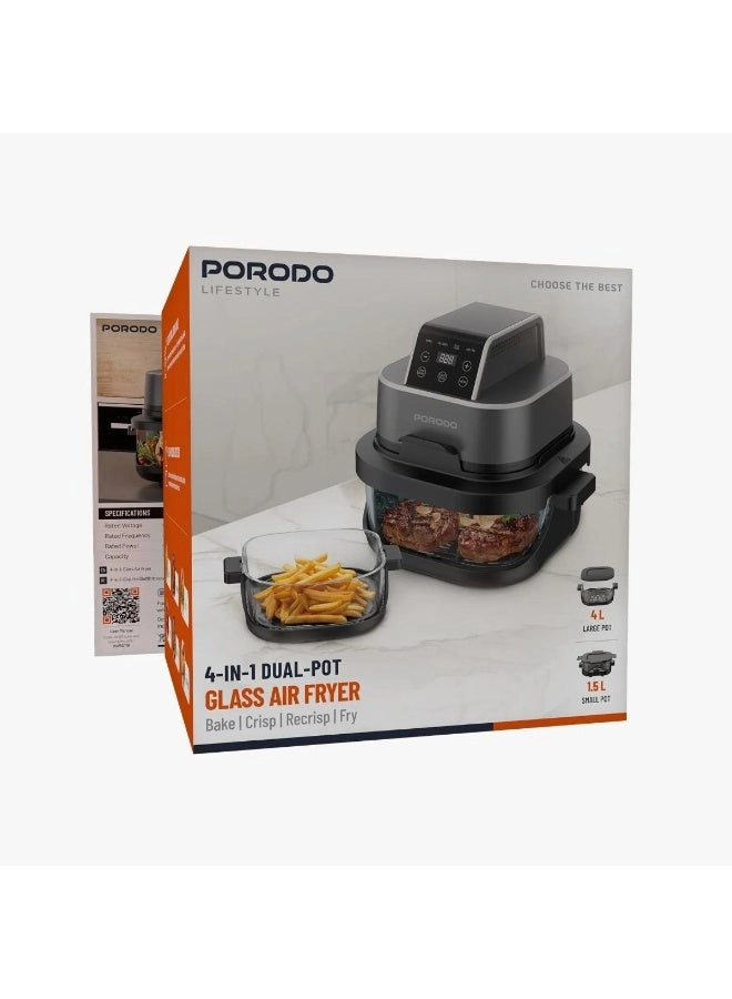 Lifestyle - 4-in-1 Dual-Pot 360° Turbo Heat