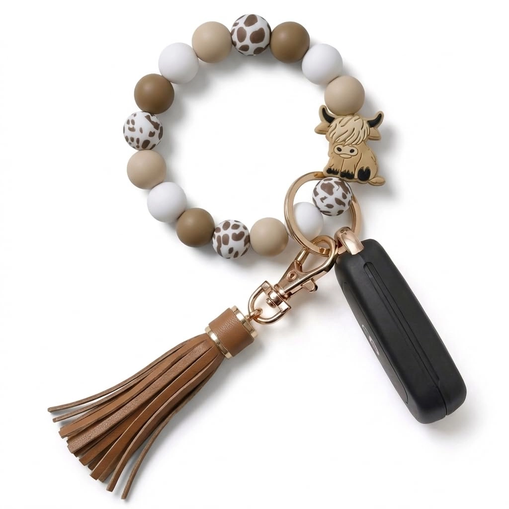 Key Ring Bracelet - Car