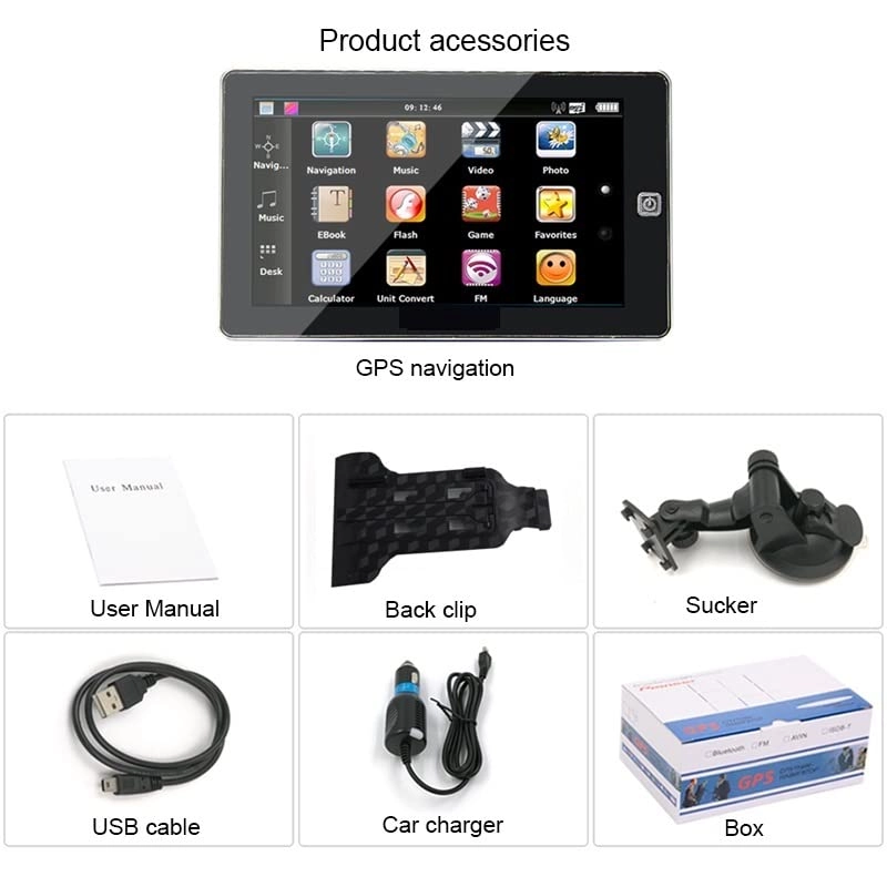 AVIN for Trucks 545112564 - 7 inch 256MB+8GB + Rear View Camera