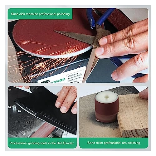 Mini Belt Sander - 7 Variable Speed 10 Sanding Belts