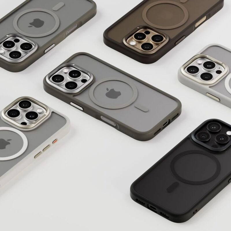 Hybrid Matte Case with MagSafe for iPhone 16 Pro Max