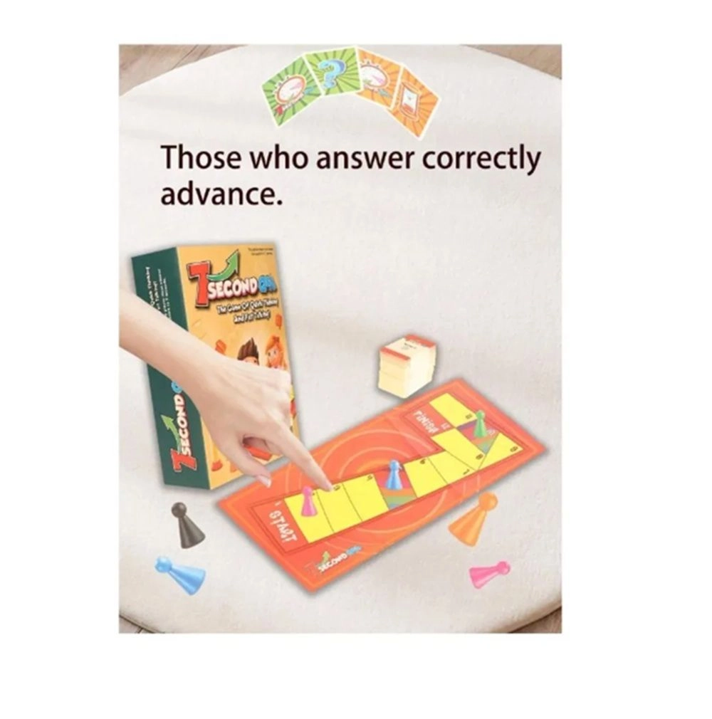 7 Second Q And A Game - 3 +